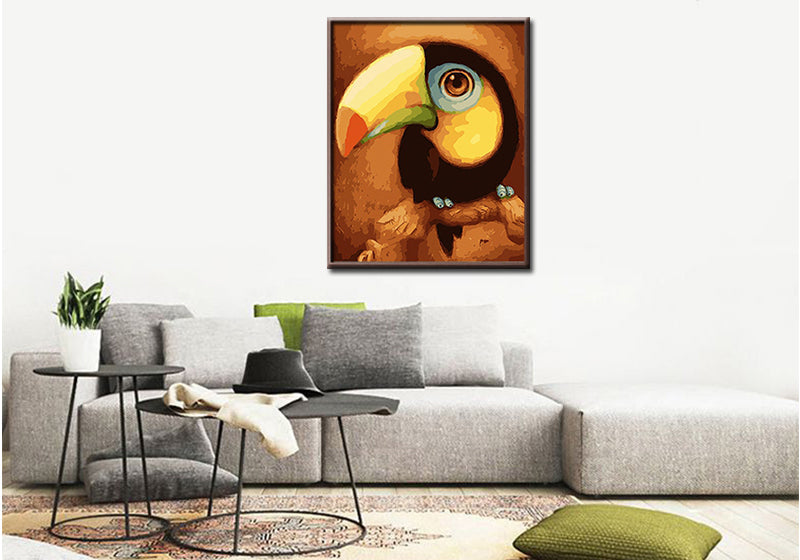 Paint By Numbers Cockatoo