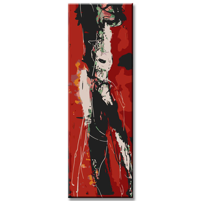 Painting by Numbers Abstract Art Dance II