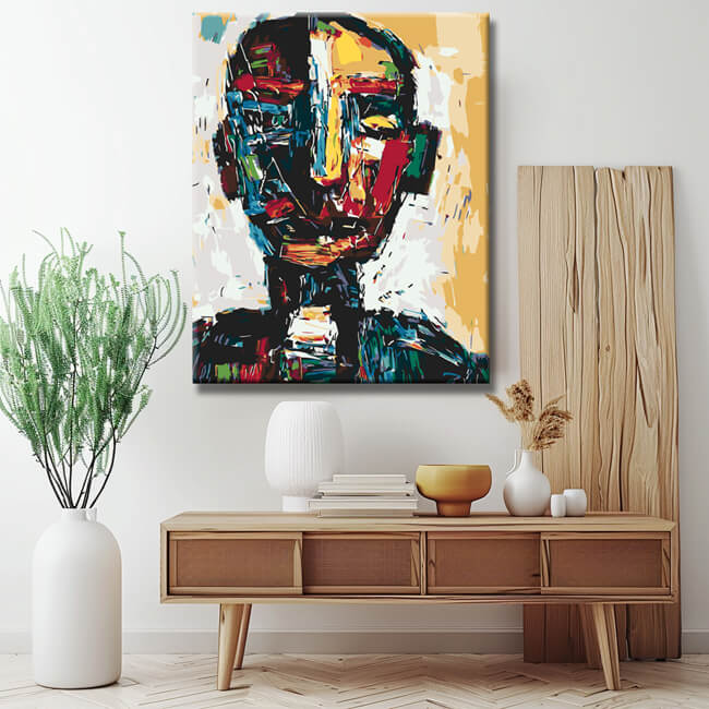 Painting By Numbers Abstract Twice Good