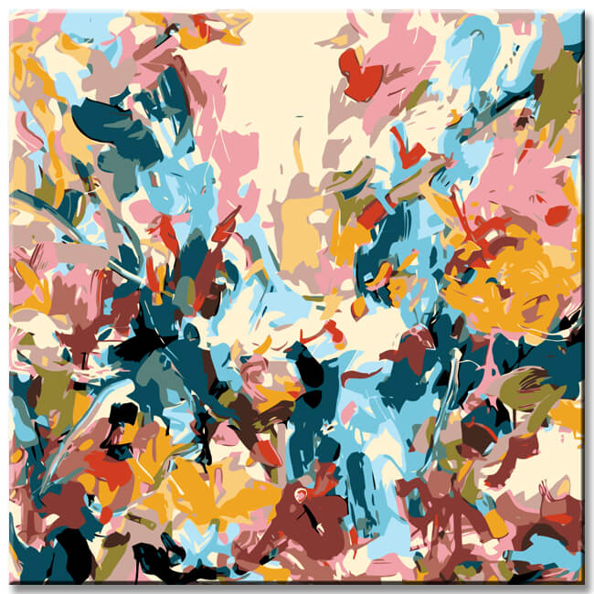 Paint by Numbers In Spring