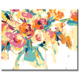 Painting by Numbers Summer Yellow Flowers