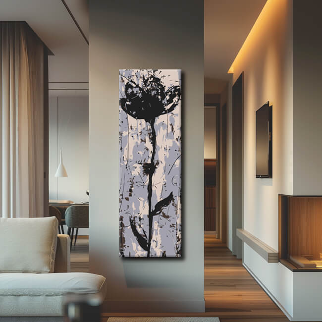 Painting by numbers Abstract shadow swing