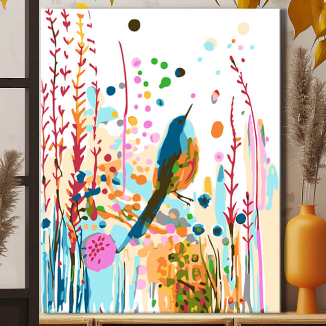 Painting by Numbers Near The Sky