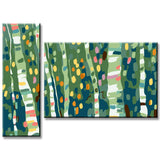 Painting by numbers Birch forest 2 parts
