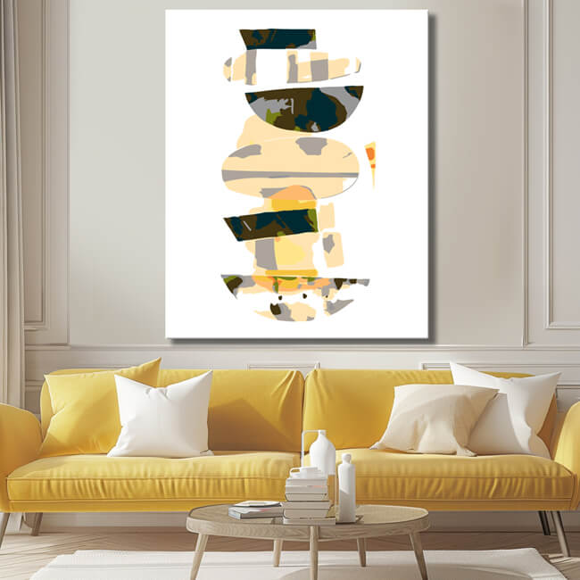 Painting by Numbers Modern Art Balance