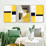 Painting by Numbers Art Minimalism Simple Shapes Square I