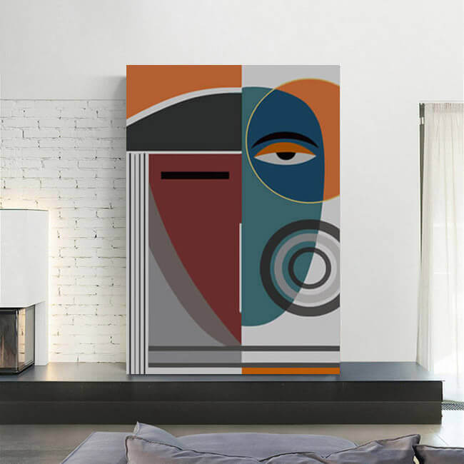Painting by Numbers Art Geometric Abstract Figures II