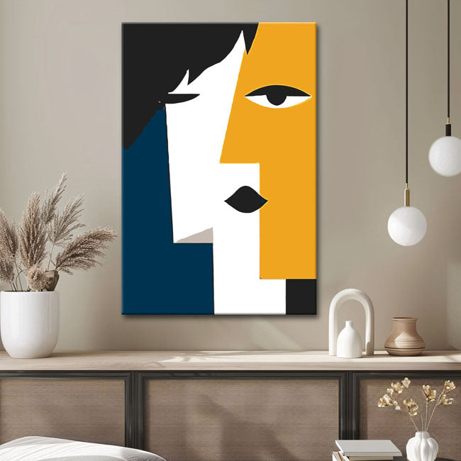 Painting by Numbers Art Geometric Abstract Illustrations I