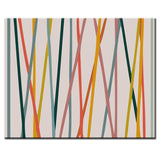 Painting By Numbers Art Abstract Painting Geometry Colored Strokes