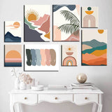 Painting by Numbers Art Minimalism Colored Stripes