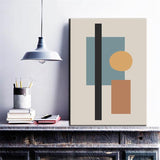 Painting By Numbers Art Minimalism Colorful Shapes