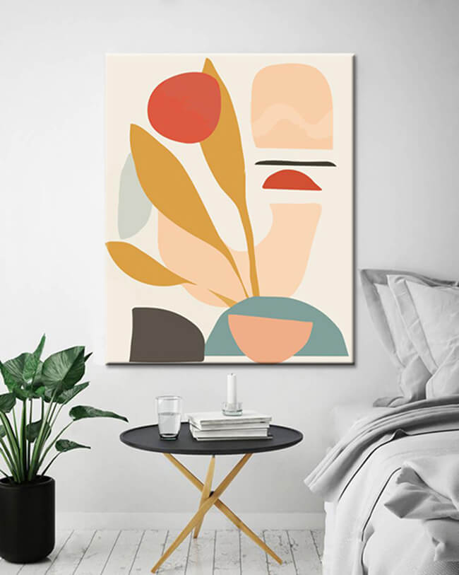 Painting By Numbers Minimalism Free Art