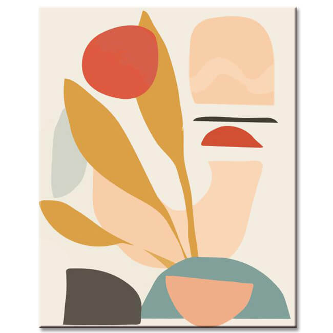 Painting By Numbers Minimalism Free Art