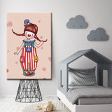 Paint By Numbers Clown Girl
