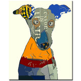 Painting by Numbers Graffiti Art Dog I
