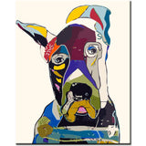 Painting by Numbers Graffiti Art Dog II