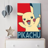Paint By Numbers Comic Happy Pokemon