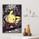 Paint By Numbers Comic Camo Pokemon