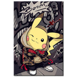 Paint By Numbers Comic Camo Pokemon