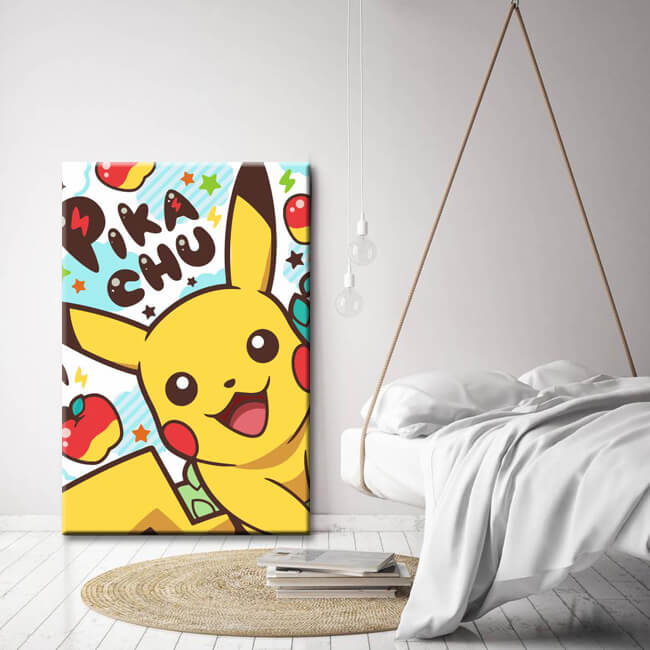 Paint By Numbers Comic Pokemon