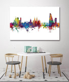 Painting by Numbers Switzerland Skyline Basel