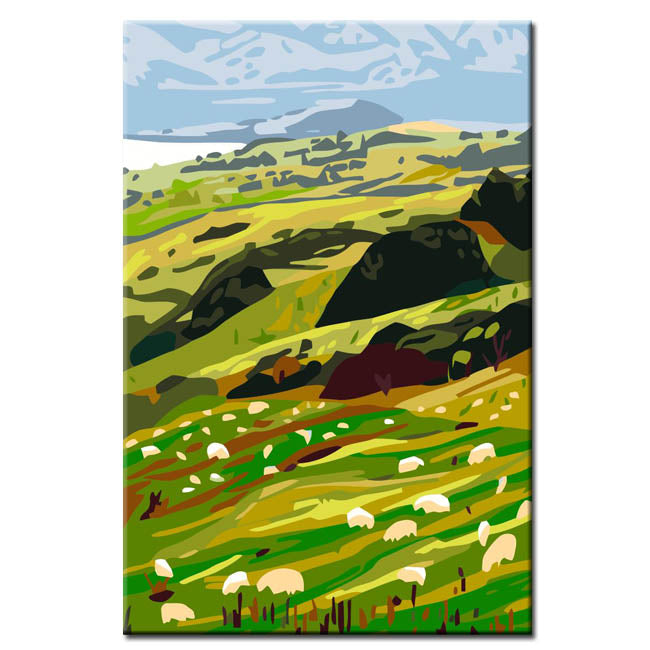 Painting by Numbers Art Landscape