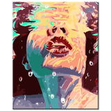 Painting by Numbers Woman Underwater Looking Up Shipping from DE