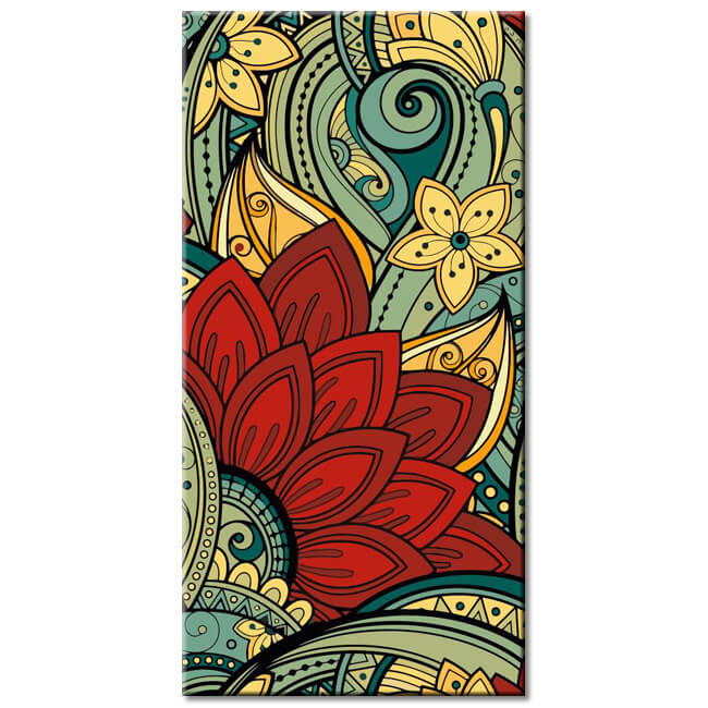 Painting by Numbers Mandala Flowers II Shipping from DE