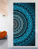 Paint By Numbers Blue Mandala Art