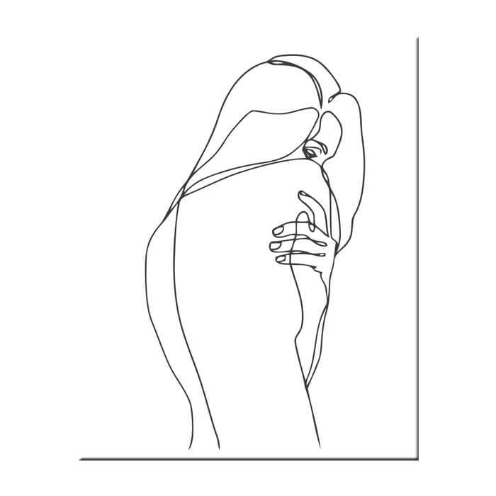 Painting By Numbers Art Minimalism Drawing Lovers II