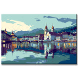 Painting by Numbers Switzerland Lucerne