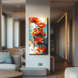 Painting by Numbers Blooming Sunflower Shipping from DE-60*120cm-without stretcher frame-without covering service