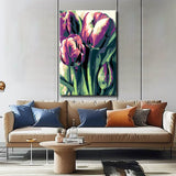 Painting by numbers sunflower art shipping from DE