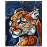 Paint By Numbers Cheetah Art Illustration