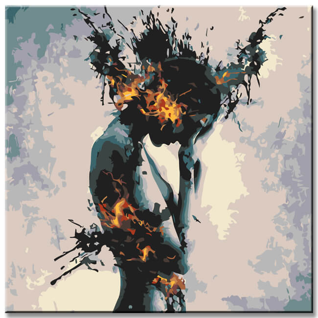 Paint By Numbers Consideration Art