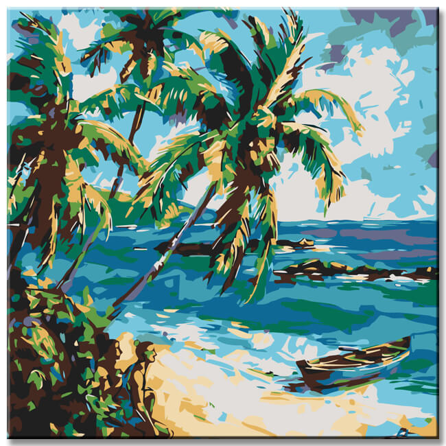 Painting by Numbers Hawaiian Dreams