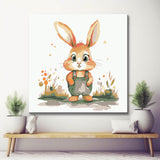 Cute bunny - painting by numbers