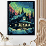 Aurora Borealis - Painting by Numbers