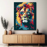 Cosmic Lion - Painting by Numbers