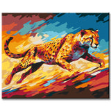 African Cheetah - Painting by Numbers