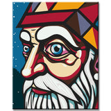 Gnome in the style of Lichtenstein - painting by numbers