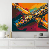 Concert Flute in Art Style - Painting by Numbers