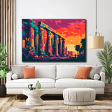 Acropolis Athens Painting By Numbers