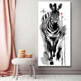 Elegant Zebra - Painting by Numbers