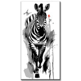 Elegant Zebra - Painting by Numbers