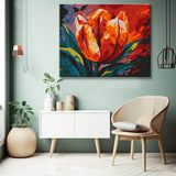 Colorful tulip cup painting by numbers - shipping from DE