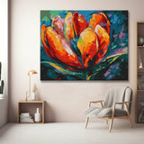 Colored tulip cup painting by numbers - shipping from DE