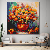 Flower pot magic painting by numbers - shipping from DE