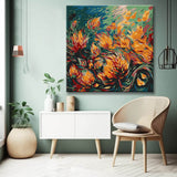 Flowers Landscape Art Painting by Numbers