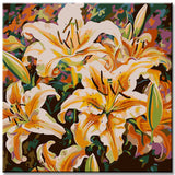 Bright lilies painting by numbers - shipping from DE